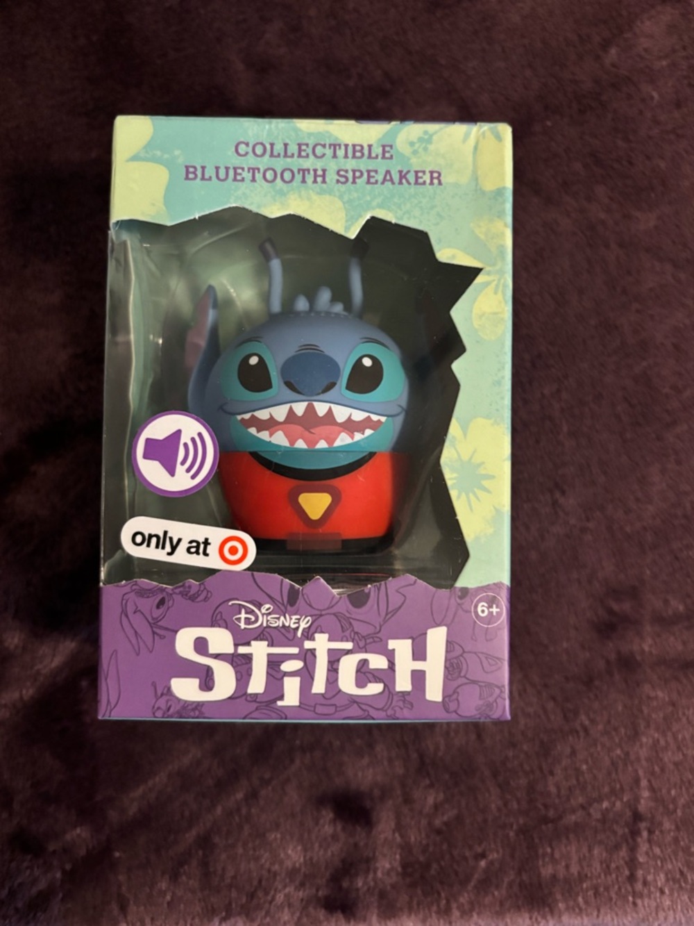 Disney Stitch Bluetooth Speaker - Blue, Red